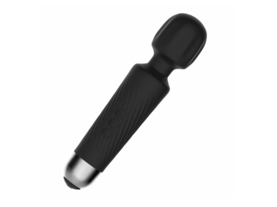 Vibrador Ushion Wand Massager Massageador Portátil Brinquedos Sexuais Presentes Para Mulheres Preto Ushion