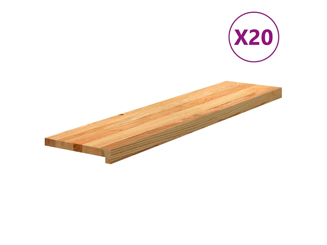 Stair Tread, Stair Treads Vidaxl Marrom Madeira De Carvalho (110 X 25 X 2 Cm)