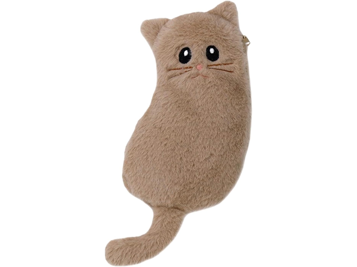 Plush Organizer Plush Holder Cat Case Pouch Compartments, Pouch, Case Kit Cute Peil Aesthetic Crayon Peil