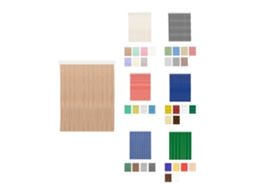 Cortinas De Exterior Impermeables – Cortinas Antimoscas Para Terrazas Y Porche Desire - Marrón 90 X 240 Cm