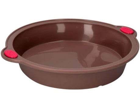 FORMA DE SILICONE REDONDO REFORÇADO PREMIUM 24CM