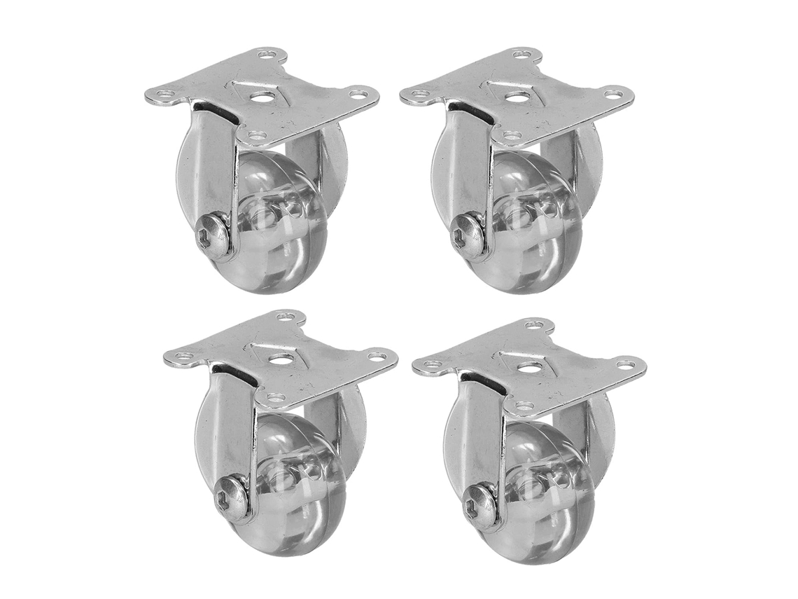 Conjunto De 4 Rodízios Industriais - Para Uso Prático E Funcional