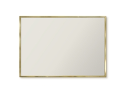Magnetic Wall Board Vintage Yellow For The Office Espelharte (100x70 Cm)