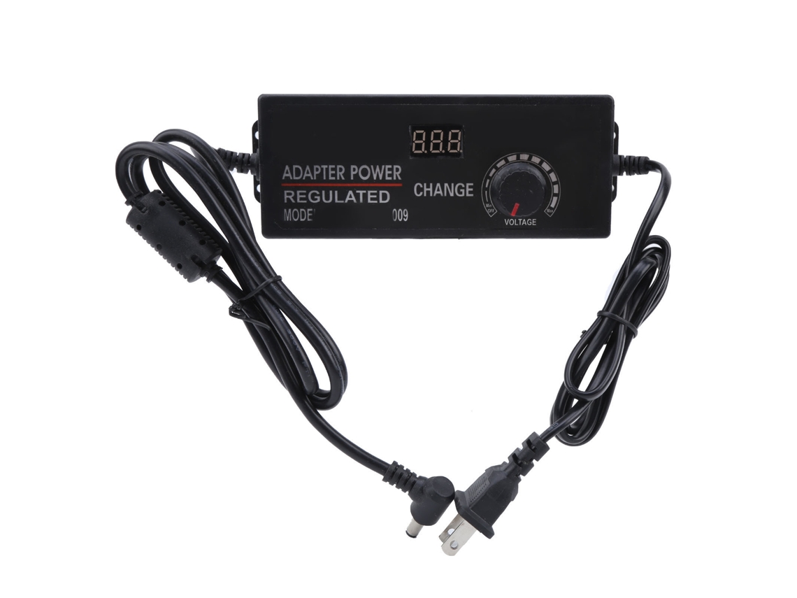 2026 adaptador Regulável 3‑12v 10a Regulador de Energia Dc com Display de Voltagem Ac