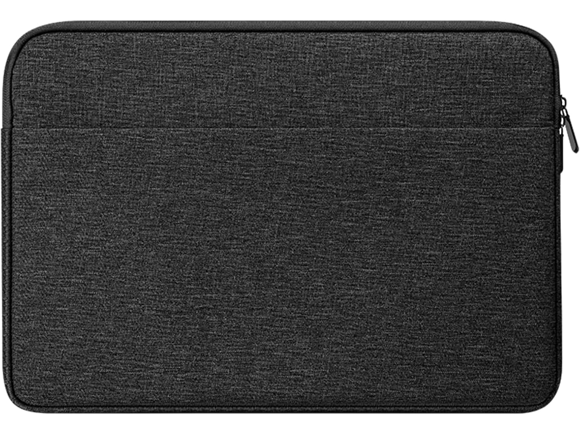 Estojo Genérico Espaçoso Para Laptops De 15,5 A 16 Polegadas, Com Espuma Acolchoada E Tecido Resistente À Água.