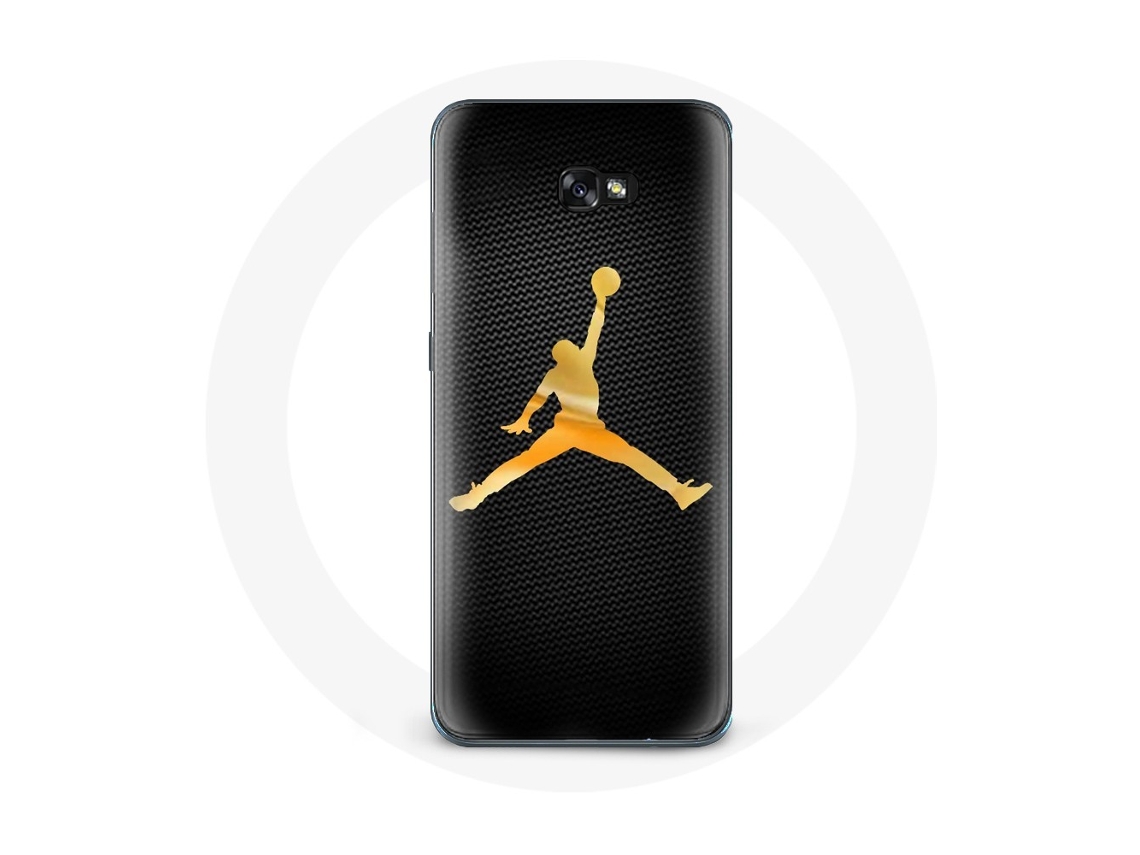 Capa para Samsung galaxy A5 2017 Air Michael Jordan logotipo amarelo