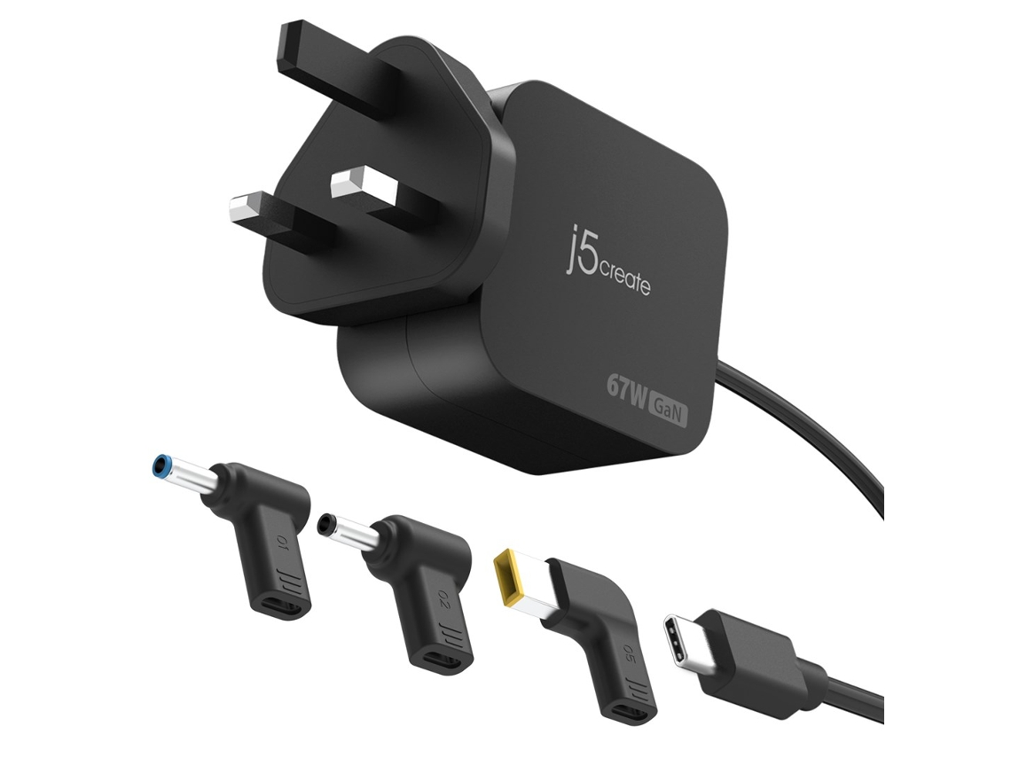 67w Gan Pd Usb C Mini Charger/with 3 Types Of Dc Connector U