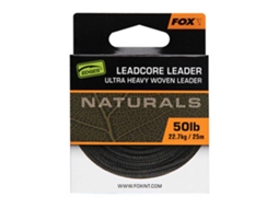 Linha Carpfishing Naturals Leadcore 25 M Dourado 50 Lbsfox International