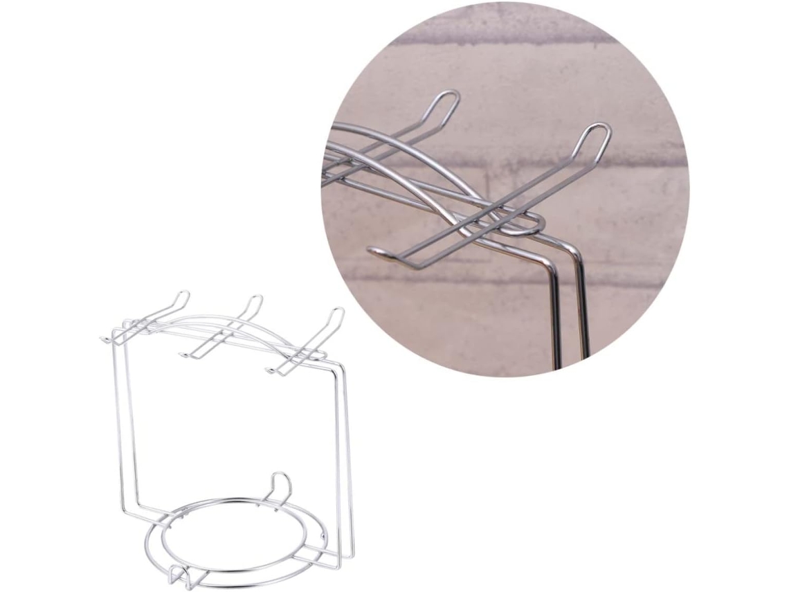 De Copos E Pratos Em Aço Inoxidável Para Cozinha E Escritório Reduz A Desordem E Otimiza O Espaço Vertical. Gokoco