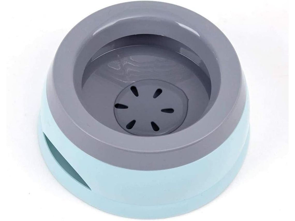 Bebedero Antideslizante Para Perros De Viaje (azul)