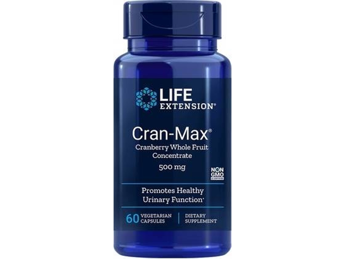 Suplemento Alimentar LIFE EXTENSION Cran-Max (60 cápsulas vegetais)