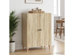 Vidaxl Buffet Carvalho Sonoma 66 X 34,5 X 90 Cm Derivados De Madeira