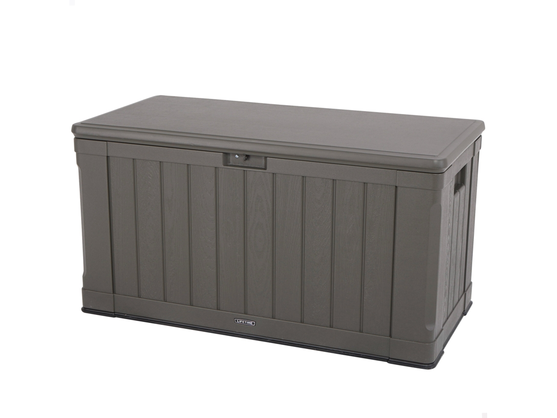 Armário de Exterior LIFETIME Ultrarresistente Uv100 (Cinzento - 127x64x67 cm)