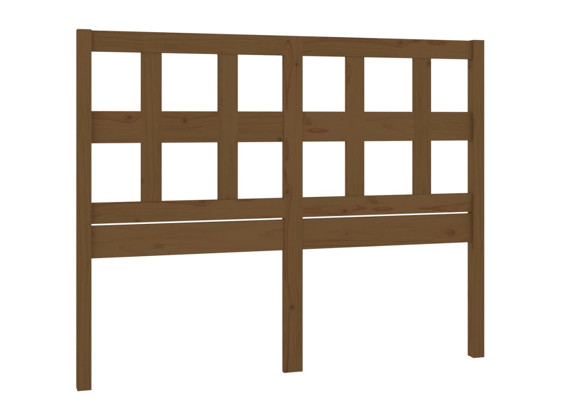 Cabeceira de Cama MAISON EXCLUSIVE em Pinho Maciço Castanho Mel (185,5x4x100 cm)