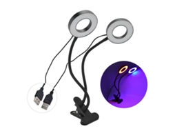 Luminária de Cultivo Led com Braço Flexível de 360° Ajustável CHABERLU