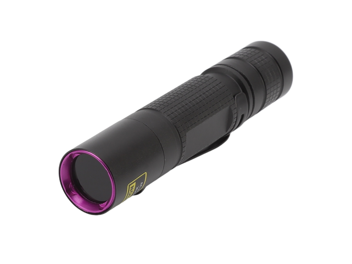 2026 lanterna Uv Preta Portátil Mini Lanterna Caneta de Luz Ultravioleta 365nm para Urina de Animais de Estimação Dinheiro Agente Fluorescente