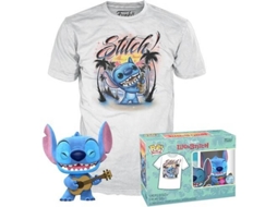 Figura e T-shirt FUNKO POP&Tee: L&S - Ukelele Stitch (M)