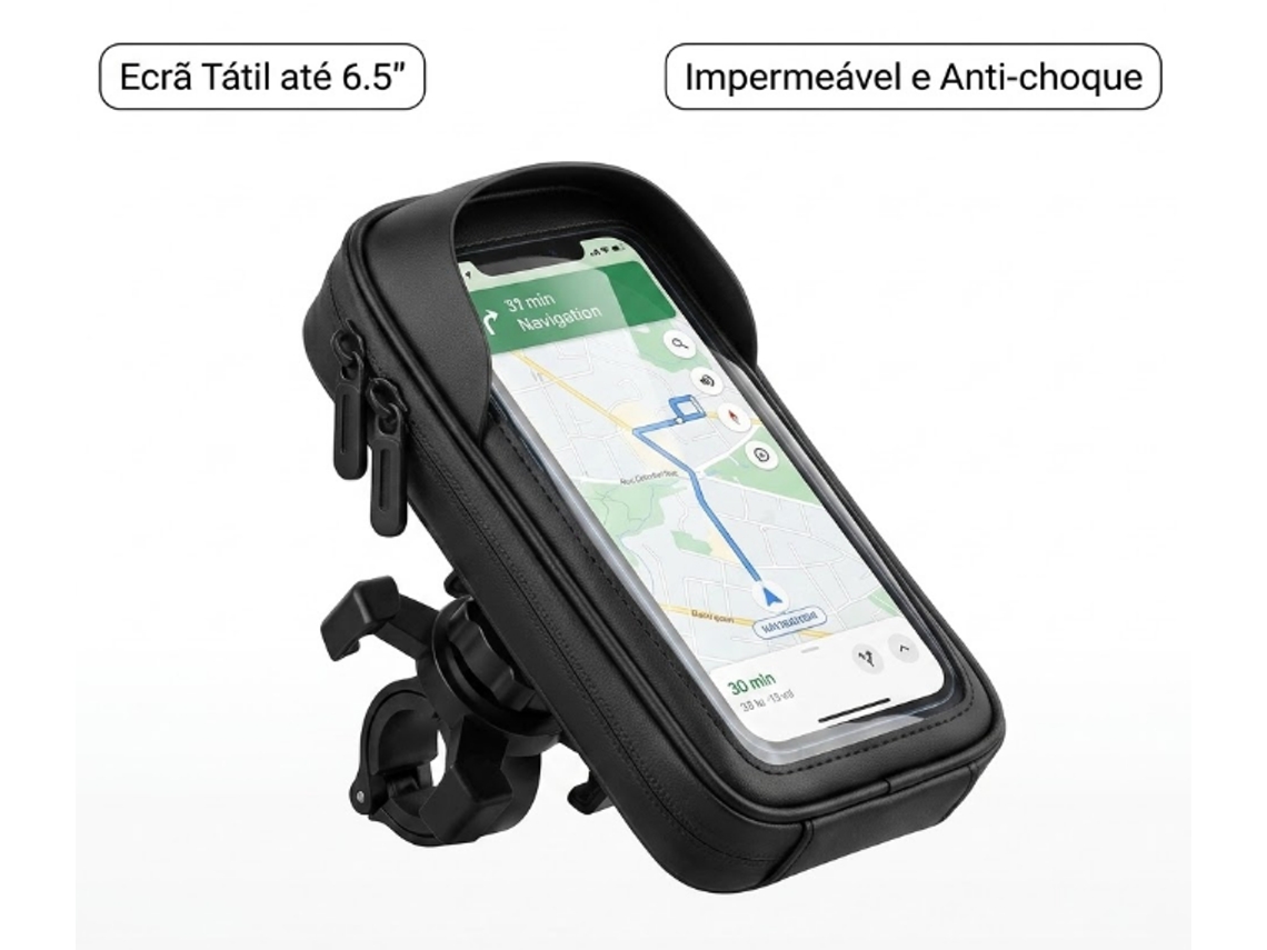 Bolsa De Telemóvel Para Bicicleta E Trotinete