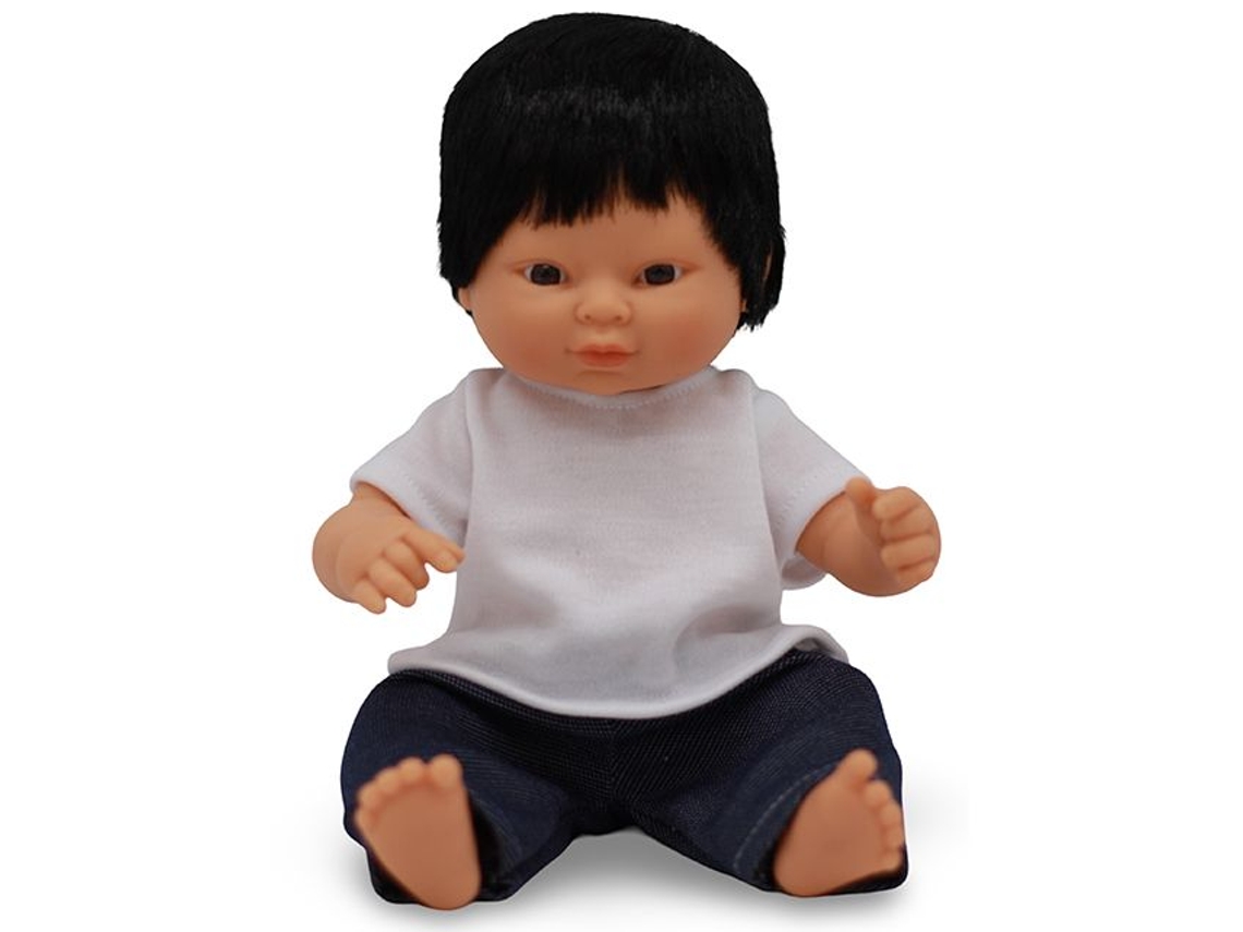 Boneco Bebê Menino De 30 Cm Com Roupas Finn The Doll Factory