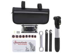 Kit Mali de Ferramentas para Bicicleta com Bolsa e Ferramentas de Reparo