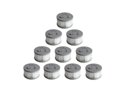 Acessório para Aspiradores XIAOMI 10 un Filtro Hepa Jimmy Jv85Jv85 ProH9 Pro Handheld