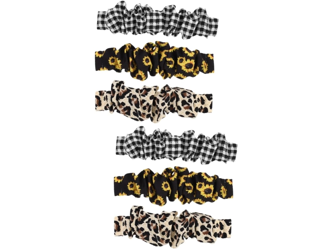 Conjunto De 6 Pulseiras Elásticas Tecido Para Relógio, Elegantes E