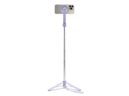 Pau De Selfie Compatível Com Magsafe, Com Tripé, Estável, Bluetooth, Para Ios E Android Lavanda Spigen (s571w)