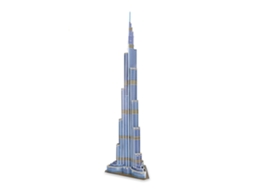 Quebra-cabeça 3d De Papelão Do Burj Khalifa, Dubai, 71 Peças, 16x14x51 Cm