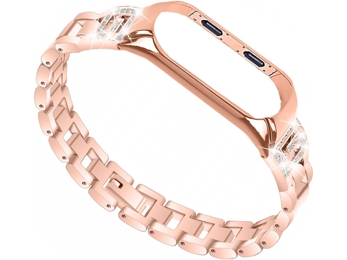 Pulseira De Substituição Para Smartwatch, Em Metal, Resistente E