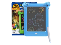 Mali quadro de Desenho Eletrônico com Luz Led para Crianças Brinquedo Educacional Doodle Board
