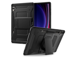 Capa Para Samsung Galaxy Tab S9 Plus Spigen Tough Armor Pro Preto