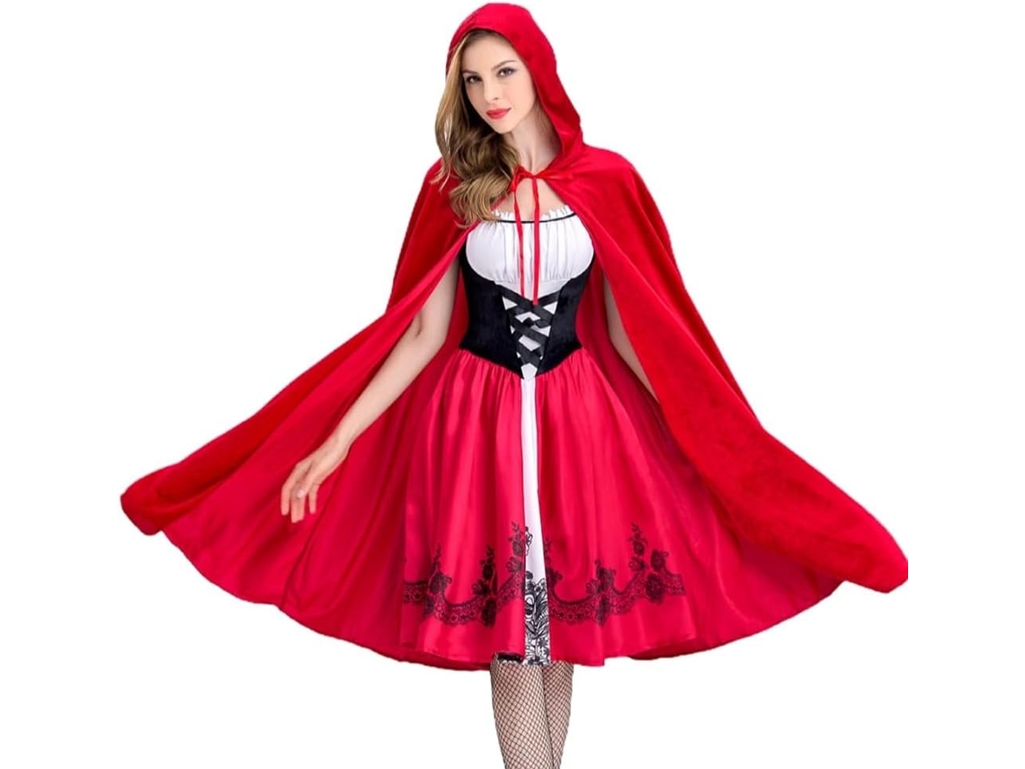 Fantasia Gótica de Chapeuzinho Vermelho SFUSHOS