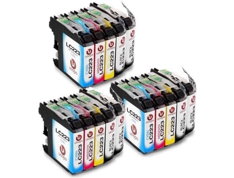 Tinteiro UOOPO para Brother LC223