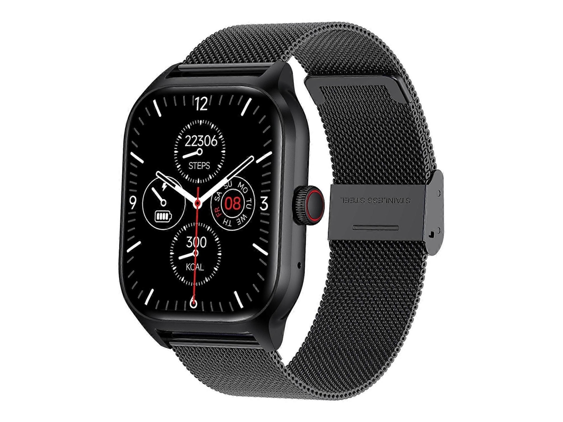 Relógio Inteligente Lemfo Lt10 Com Tela Tft De 2,01 Polegadas, Compatível Com Chamadas Bluetooth E Monitoramento De Saúde.
