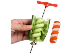 2026 cortador Espiral de Verduras e Frutas em Aço Inoxidável para Saladas e Batatas Fritas