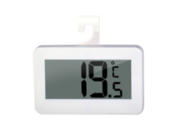 Termômetro Digital Mini Branco Para Freezer E Geladeira, Econômico Em Energia E Sensível, Gadget De Cozinha Para Casa