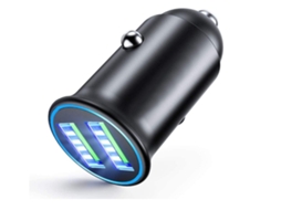 Adaptador Carro Usb Thumb Yizhood Preto