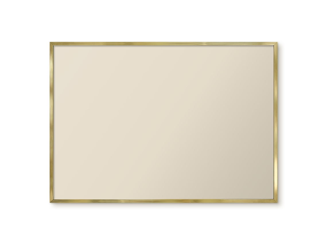 Magnetic Board Fashionable Gray For The Living Room Espelharte (100x70 Cm)