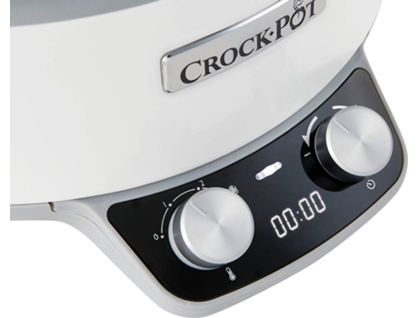 Máquina de Cozinha Slow Cooker CROCKPOT CSC027X (6 L) — 6L | Painel  Digital