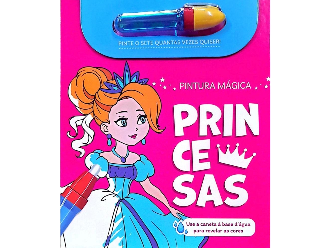Livro Pintura Magica - Princesas De Happy Books (português)