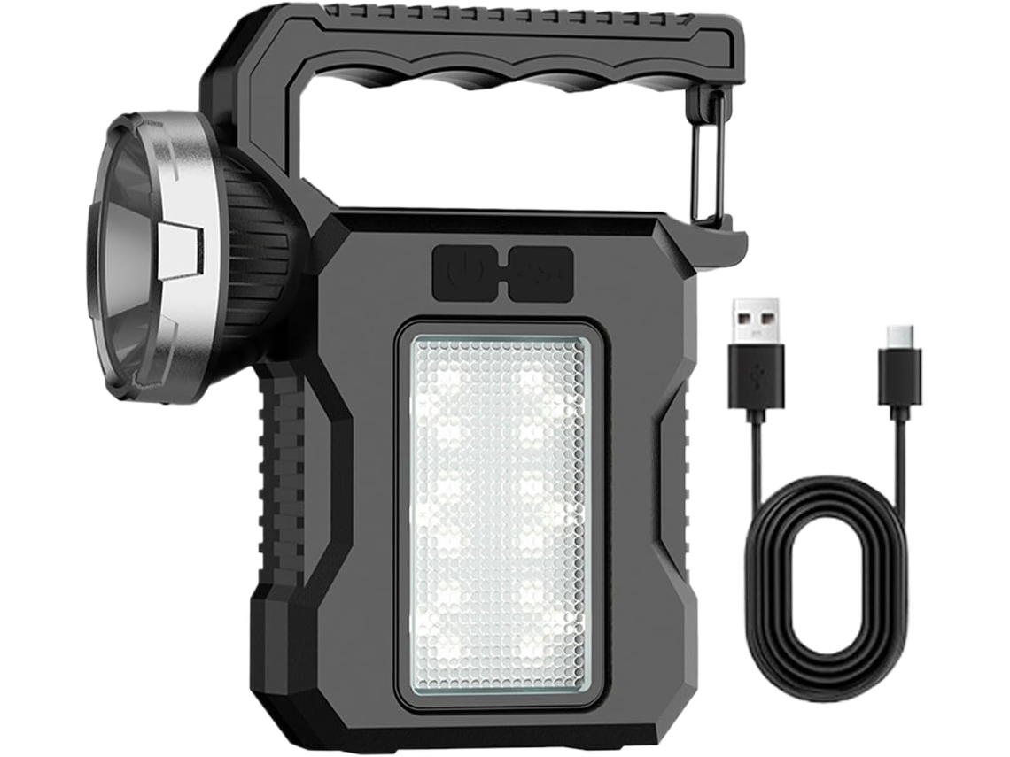 Lanterna De Acampamento Recarregável, Luz Led Solar | Lanternas