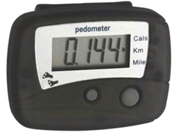 Podômetro Numérico Portátil Preto com Tela Lcd Multifuncional, Contador de Calorias La Marche em SFUSHOS