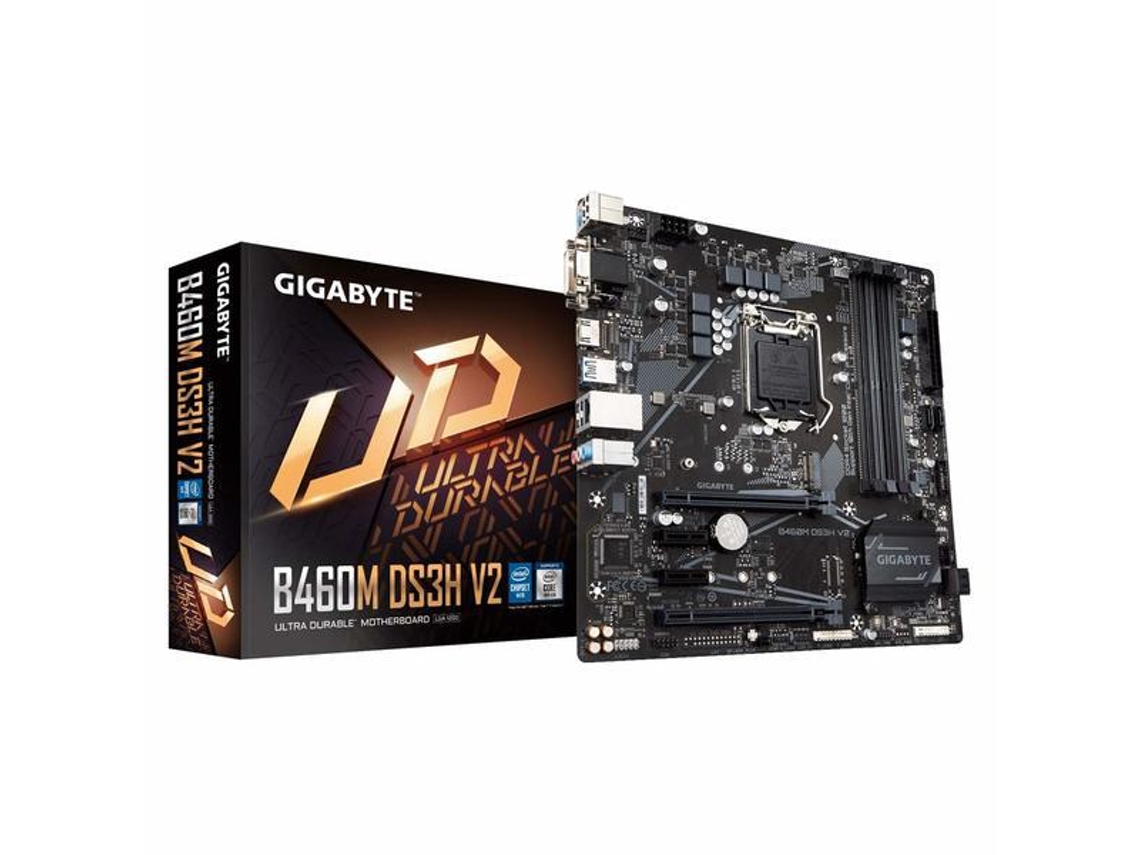 Placa Mãe Gigabyte B460M Ds3H V2 Matx Lga1200
