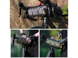 Bolsa Cilindro Business para Bicicleta com Suporte de Celular e Cordão Elástico