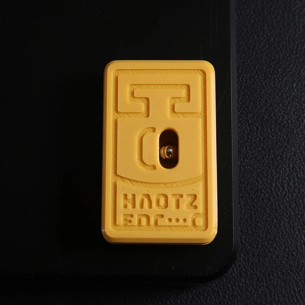 (amarelo) Brinquedo Antiestresse Com Spinner Magnético, Deslizante Mecânico E Placa Vibratória.