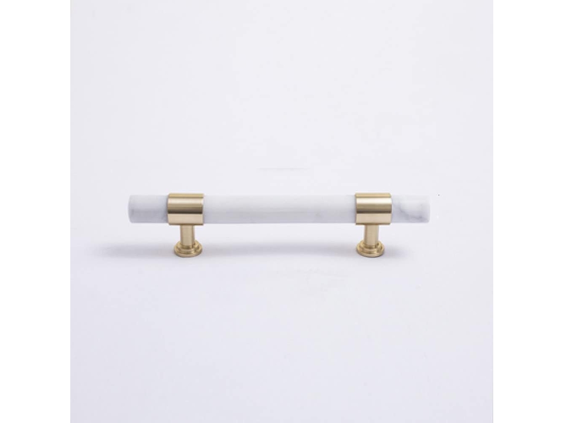 Ferragens Para Portas Em Latão Natural, C, 2922, 96 Branco, Bz