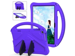 Capa Infantil Para Lenovo Tab M10 (3 Geração) Com Alça E Suporte, Roxa