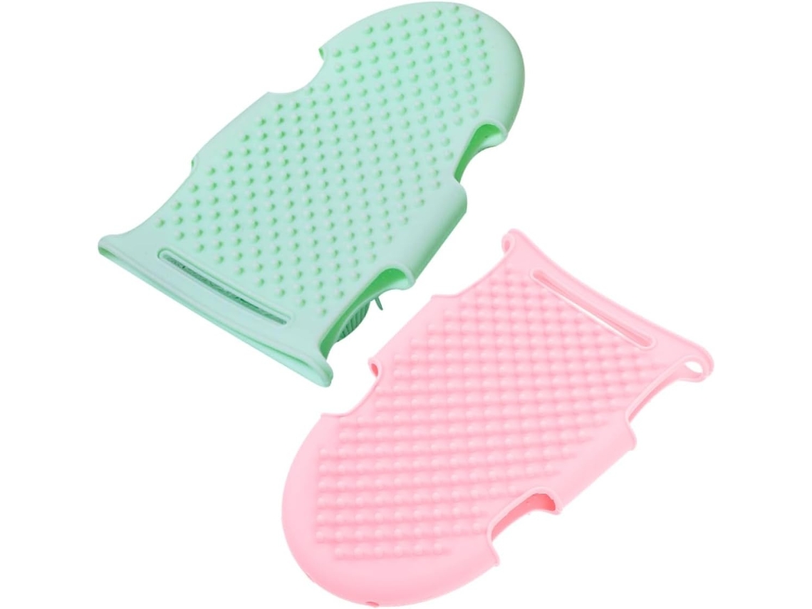 Lurelia Pack De 2 Buchas Vegetais De Banho Para Costas E Corpo, Bucha Vegetal, Escovagem A Seco E Limpeza Profunda