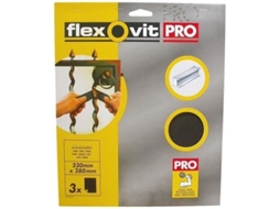 Conjunto De 3 Panos De Esmeril Grande Flexovit