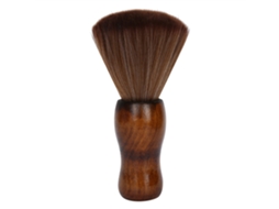 Cepillo De Pelo Roto Com Cabo De Madeira Cepillo Suave Para Cabeleireiro Duster Para Pescoço